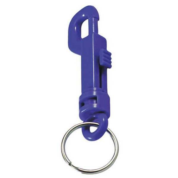 Plastic Key Clip, Blue, 25 PK, Lucky Line, Mfr#: 41530