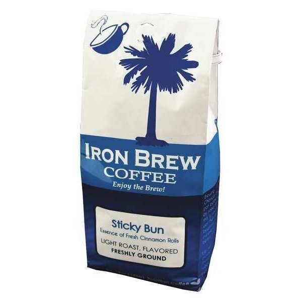 Coffee, 0.12 oz. Net Weight, Ground, Iron Brew, Mfr#: B-12SB