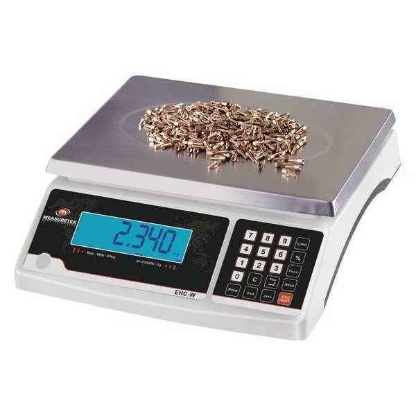 Bench Scale, Digital, 15kg/30 lb., LCD, Measuretek, Mfr#: GGS_42963