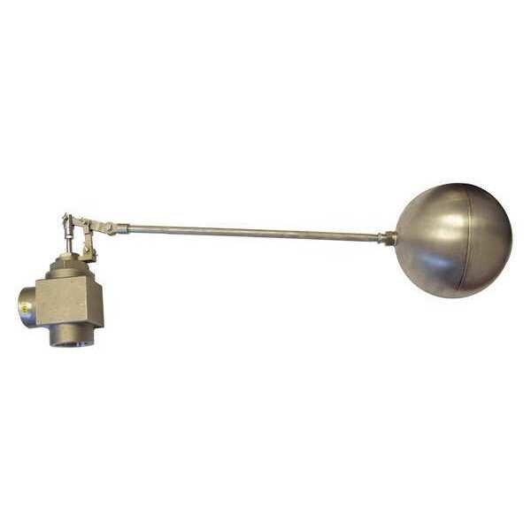 Float Valve, 1-1/2" Size, FNPT, 18" Rod L, EnjoyTool Select, Mfr#: AHFSS150