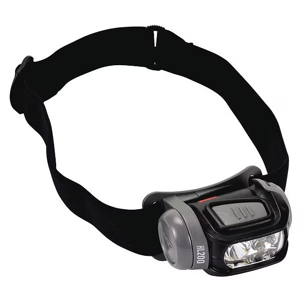 Hard Hat Task Light, Plastic, 150 Lumen, 3M, Mfr#: HL200