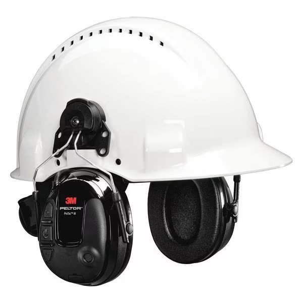 Headset, 19 dB, Black, Plastic, 3M Peltor, Mfr#: MT13H220P3E