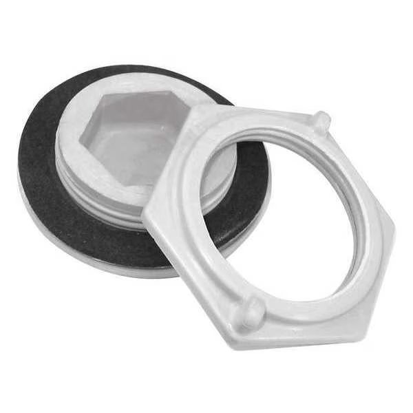 Hole Plug, Gray, Matte, 1.75" Hole Dia., Wiegmann, Mfr#: HW-FGHP-100-125