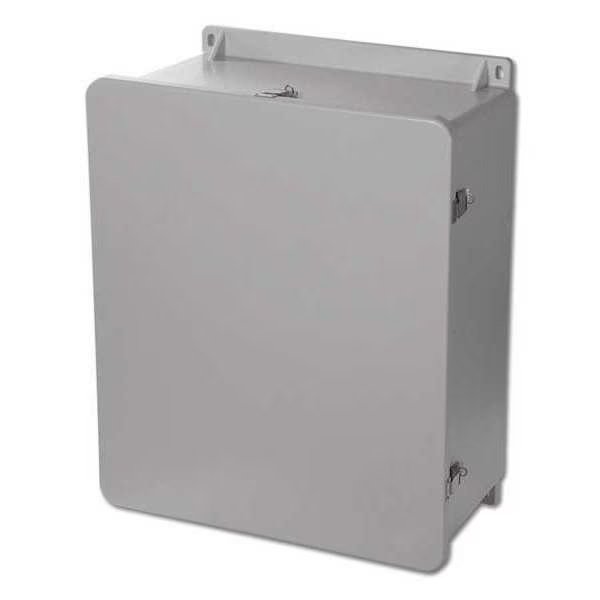 Fiberglass Enclosure, 23.88 in H, 20 in W, 11.33 in D, NEMA 4X, 6P, 12, 13, Hinged, Wiegmann, Mfr#: HW-J242010CHQR