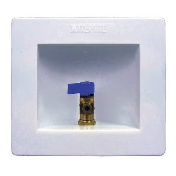Ice Maker Outlet Box Plastic/Lead Free 1/2" F1807, Water-Tite, Mfr#: 87969