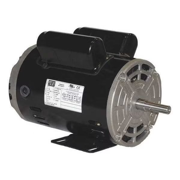 General Purpose Motor, 1 HP, 56 Frame, Weg, Mfr#: 00118OT1B56-S