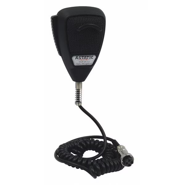 Noise Cancelling CB Microphone, Black, Astatic, Mfr#: 30210002