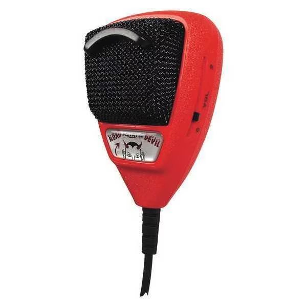 Noise Cancelling CB Microphone, Red, Astatic, Mfr#: 302-10036