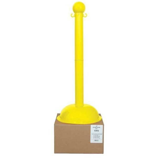 Stanchion, Post Dia. 3", Yellow, EnjoyTool Select, Mfr#: 93602