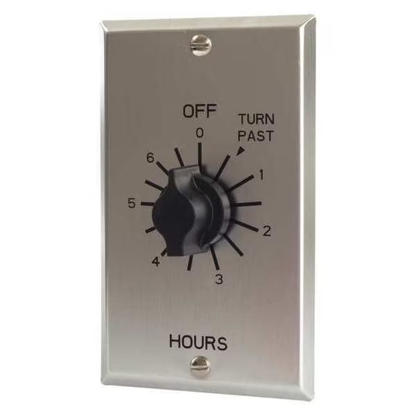 Spring-Wound Timer, Range 0 to 6 hr., Tork, Mfr#: C506H