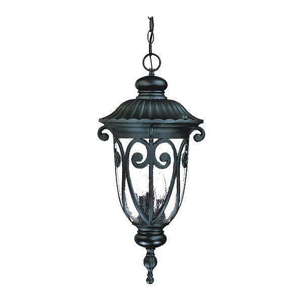 Hanging Light, Matte Black, 3-Light, Acclaim Lighting, Mfr#: 2126BK