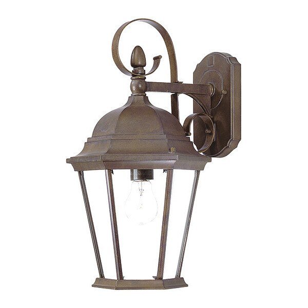 Wall Light, Burled Walnut, 1-Light, Acclaim Lighting, Mfr#: 5412BW