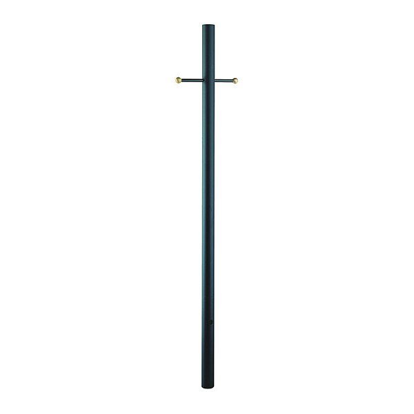 Direct Burial Post, Black, Cross Arm, 7 ft., Acclaim Lighting, Mfr#: 96BK