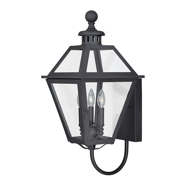 Nottingham 12in Outdoor Light Black, Vaxcel, Mfr#: T0080
