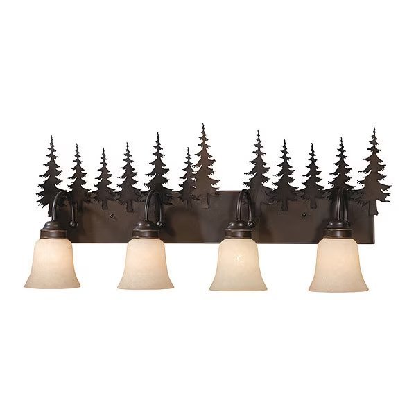Yosemite 4L Vanity Bronze, Vaxcel, Mfr#: VL55504BBZ