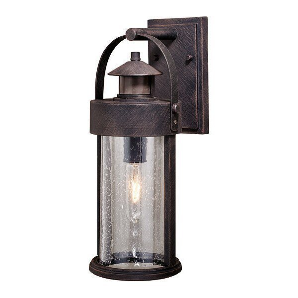 Cumberland Dualux 6in Outdoor Light Iron, Vaxcel, Mfr#: T0384