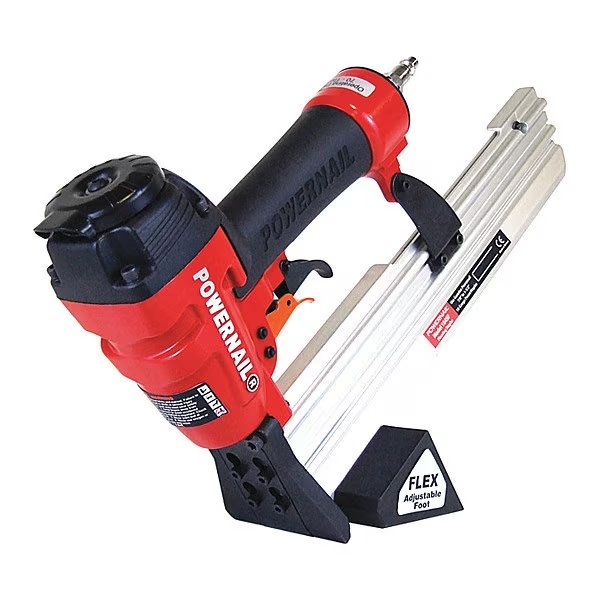 1845F Pneumatic 18-Gauge Flooring Stapler for Engineered and Laminate, Powernail, Mfr#: 1845FKIT