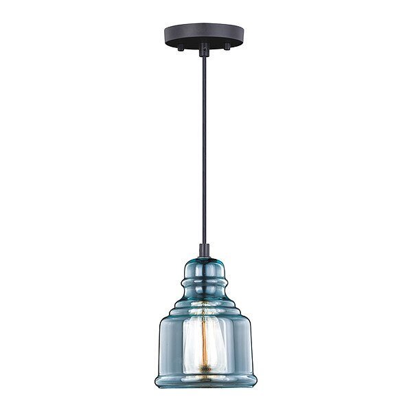 Mille 7inH Mini Pendant Bronze, Vaxcel, Mfr#: P0248