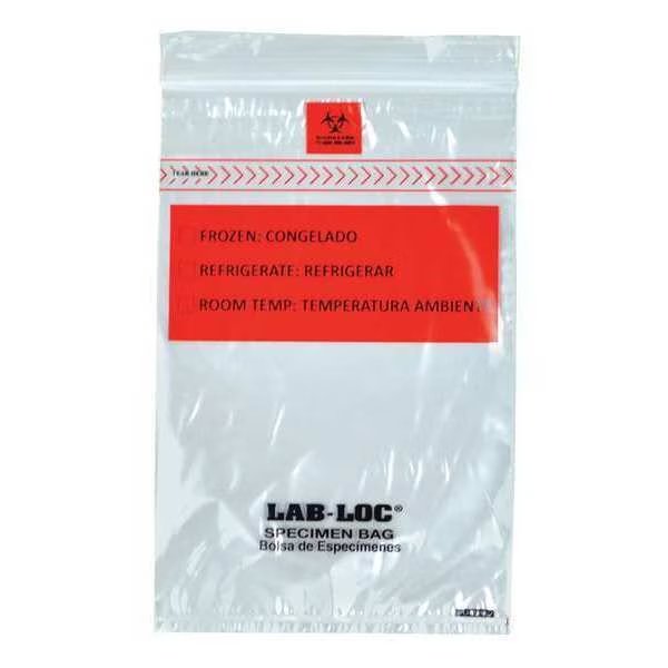 Transfer Bag, 1.75 mil Thick, LDPE, PK1000, Lk Packaging, Mfr#: LABZ69B
