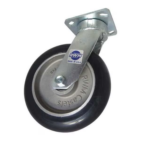 Kngpnlss Swvl Plt Cstr, Polyurthn, 700 lb., Rwm, Mfr#: 65-UAB-0421-S