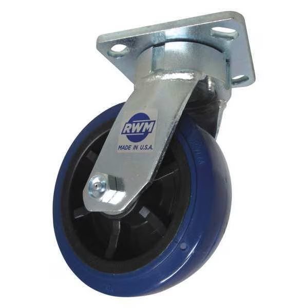 Kngpnlss Swvl Plt Cstr, Polyurthn, 900 lb, Rwm, Mfr#: 65-UPR-0620-S