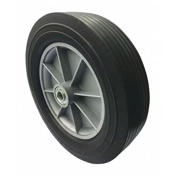 Solid Wheel, Ribbed, 12" Dia., 3 1/4" Hub L, EnjoyTool Select, Mfr#: 53CM93