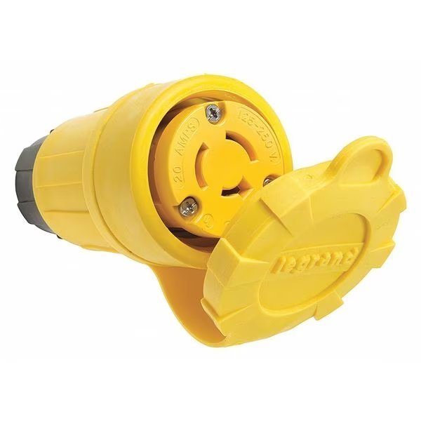 Watertight Locking Connector 20A 3 Poles, Legrand, Mfr#: 27W08