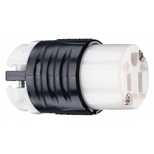 Straight Blade Connector, 15A, 125VAC, Legrand, Mfr#: PS5269X