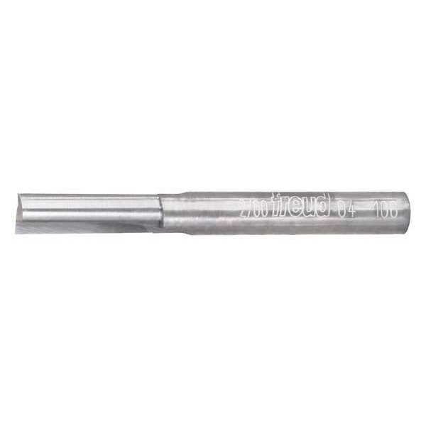 Straight Router Bit, 1/4" Cutting Dia., Freud, Mfr#: 04-106