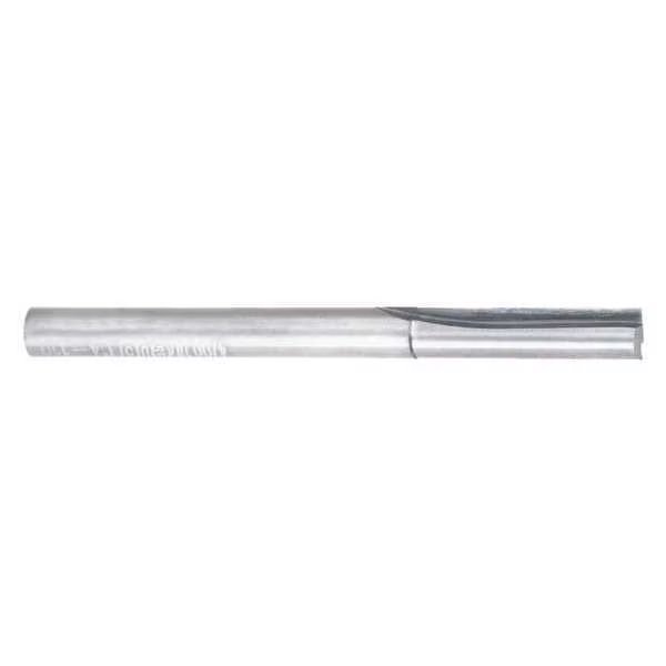 Straight Router Bit, 1/4" Shank Dia., Freud, Mfr#: 04-110