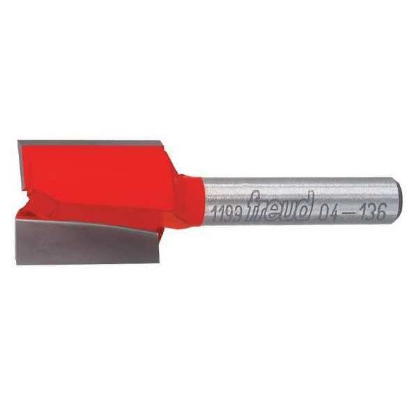 Straight Router Bit, 5/8" Cutting Dia., Freud, Mfr#: 04-136