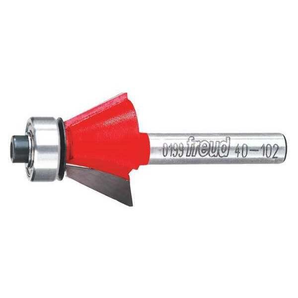 Chamfer Router Bit, 5/16" Cutting Dia., Freud, Mfr#: 40-102