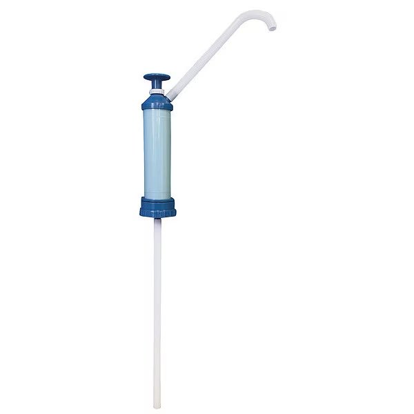 Pump Dispenser, Plastic, Blue, 3" W, Hygenall, Mfr#: PF50