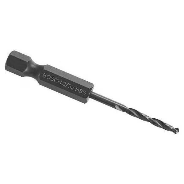 Impact Drill Bit, 3/32" Size, 2-1/4" L, Bosch, Mfr#: BL2133IM