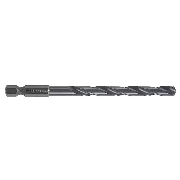 Impact Drill Bit, 1/4" Size, 4-3/4" L, Bosch, Mfr#: BL2143IM