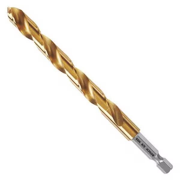 Impact Drill Bit, 3/8" Size, 5" L, Bosch, Mfr#: TI4151IM