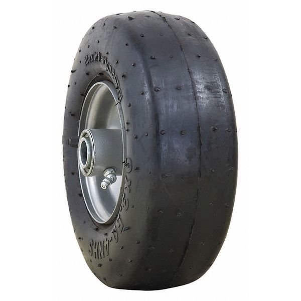 Lawn/Garden Tire, Rubber, Size 9x3.5-4, Marastar, Mfr#: 21018