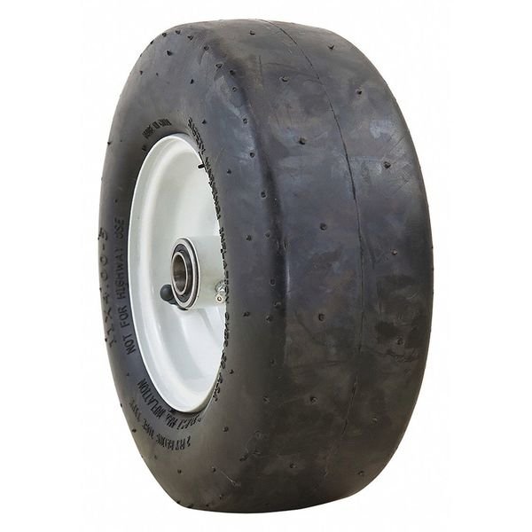 Lawn/Garden Tire, Rubber, Size 11x4.0-5, Marastar, Mfr#: 20402