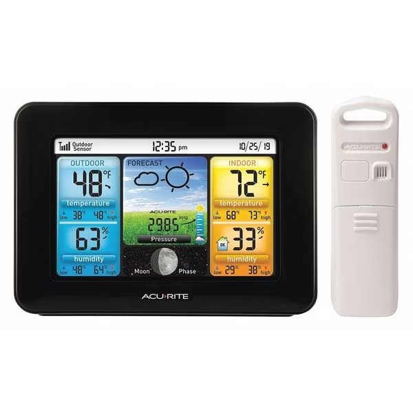 Weather Station, 0 to 99.99" Rain Fall, Acurite, Mfr#: 02077M
