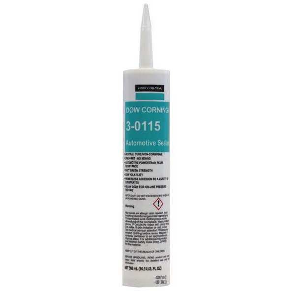 Multipurpose Auto Sealant, 305 mL, Gray, Temp Range -20 Degrees  to 120 Degrees F, Dow, Mfr#: 3104087