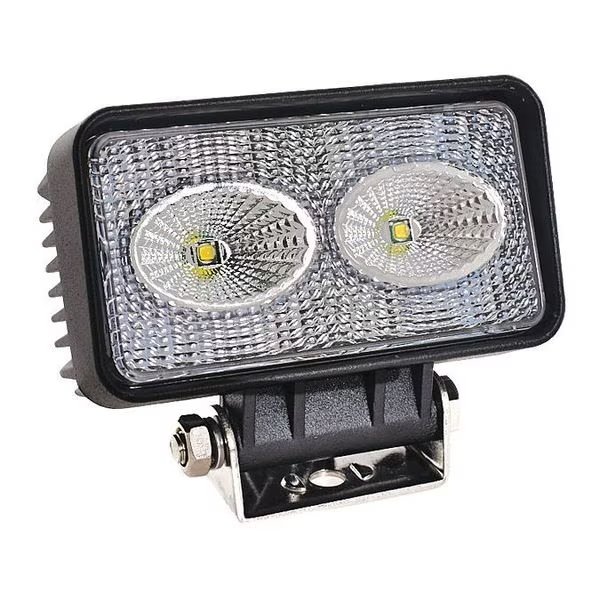 Safety Front Light, Polycarbonate, Black, Ideal Warehouse Innovations, Mfr#: 70-1096