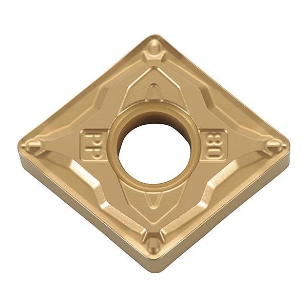 Diamond Turning Insert, Diamond, 4, CNMG, 1, Carbide, Kyocera, Mfr#: CNMG431PP CA525