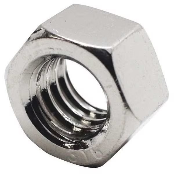 Hex Nut, M10-1.50, 316 Stainless Steel, Not Graded, Advanced Corrosion Resistance, 7.50 mm Ht, Foreverbolt, Mfr#: FB3HEXNM10P25