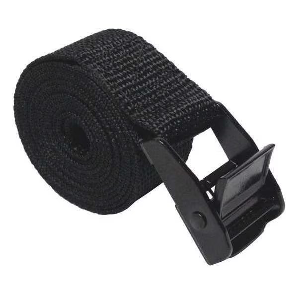 Cinch Strap, 1" x 48", Black, Bulk-Strap, Mfr#: A0148MCB