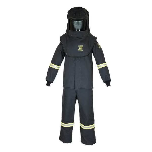 TCG40™ Series Arc Flash Hood, Coat, & Bib Suit Set, Oberon, Mfr#: TCG4B-XL