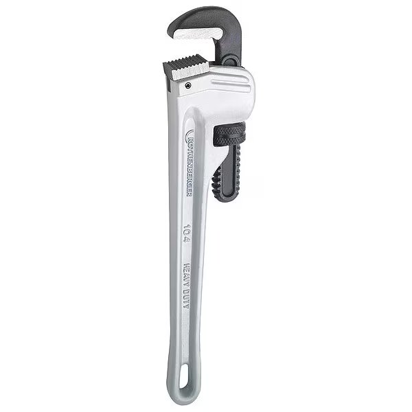 24 in L 3 in Cap. Aluminum Straight Pipe Wrench, Rothenberger, Mfr#: 70162