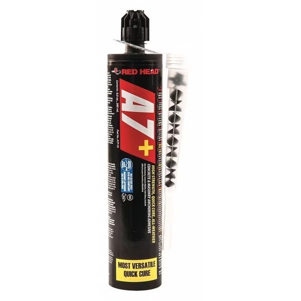 A7+ Acrylic, 10 Oz Container Size Cartridge, Includes Mixing Nozzle, Red Head, Mfr#: A7P-10