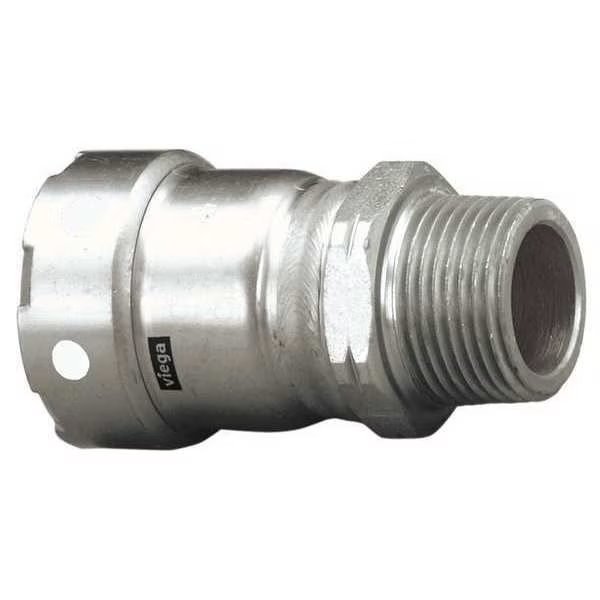 Viega MegaPress adapter, 1" x 1", Viega, Mfr#: 95245