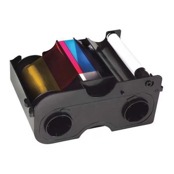 Printer Ribbon, YMCKO, Cards per Roll 250, Sicurix, Mfr#: SRX 45000