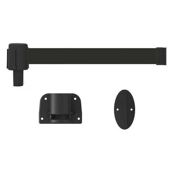 Belt Barrier, Matte, Yellow Belt, Banner Stakes, Mfr#: PL4132